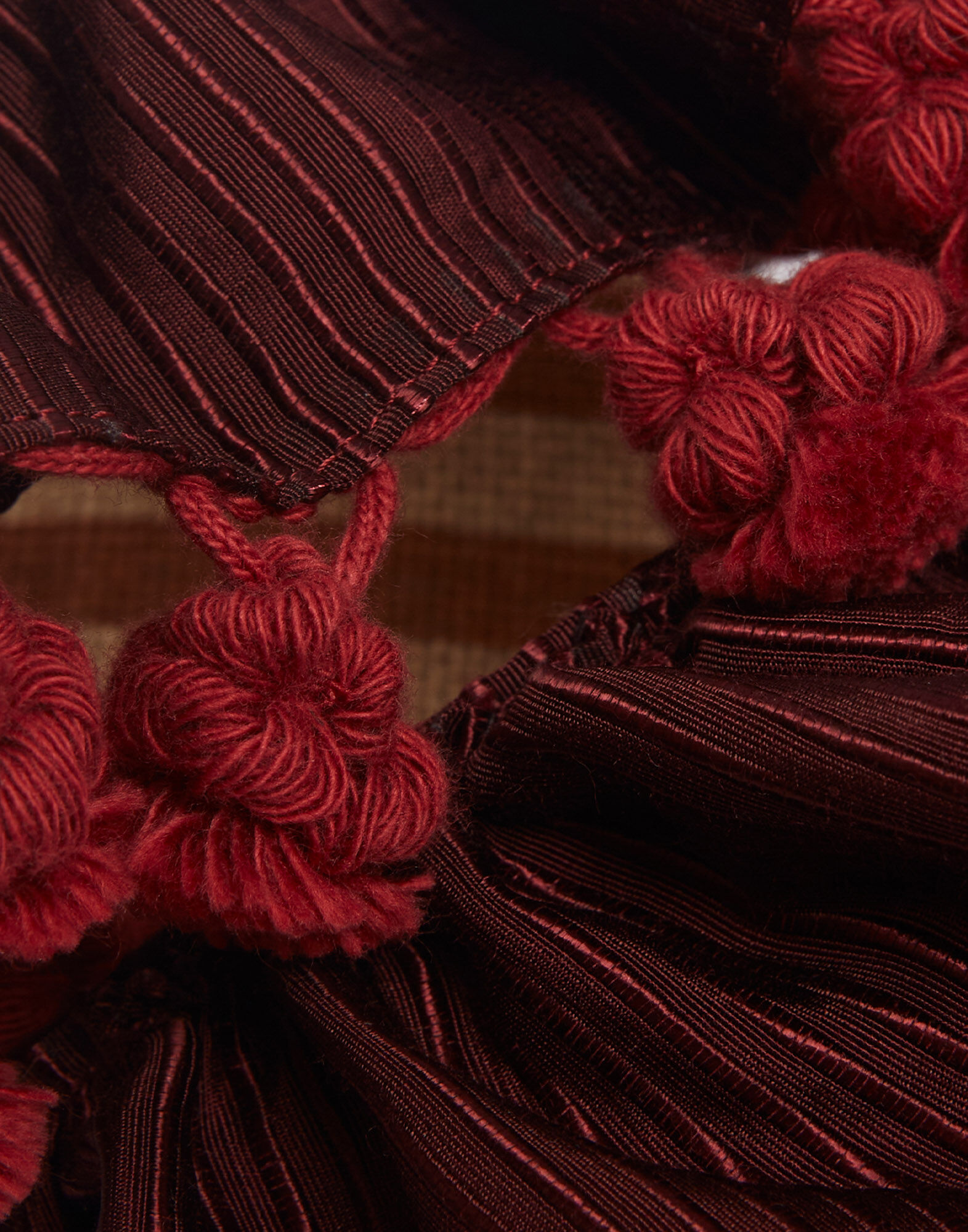 La DoubleJ Pimento Slide Solid Bordeaux SHO0104NAS004SOLIDRE02