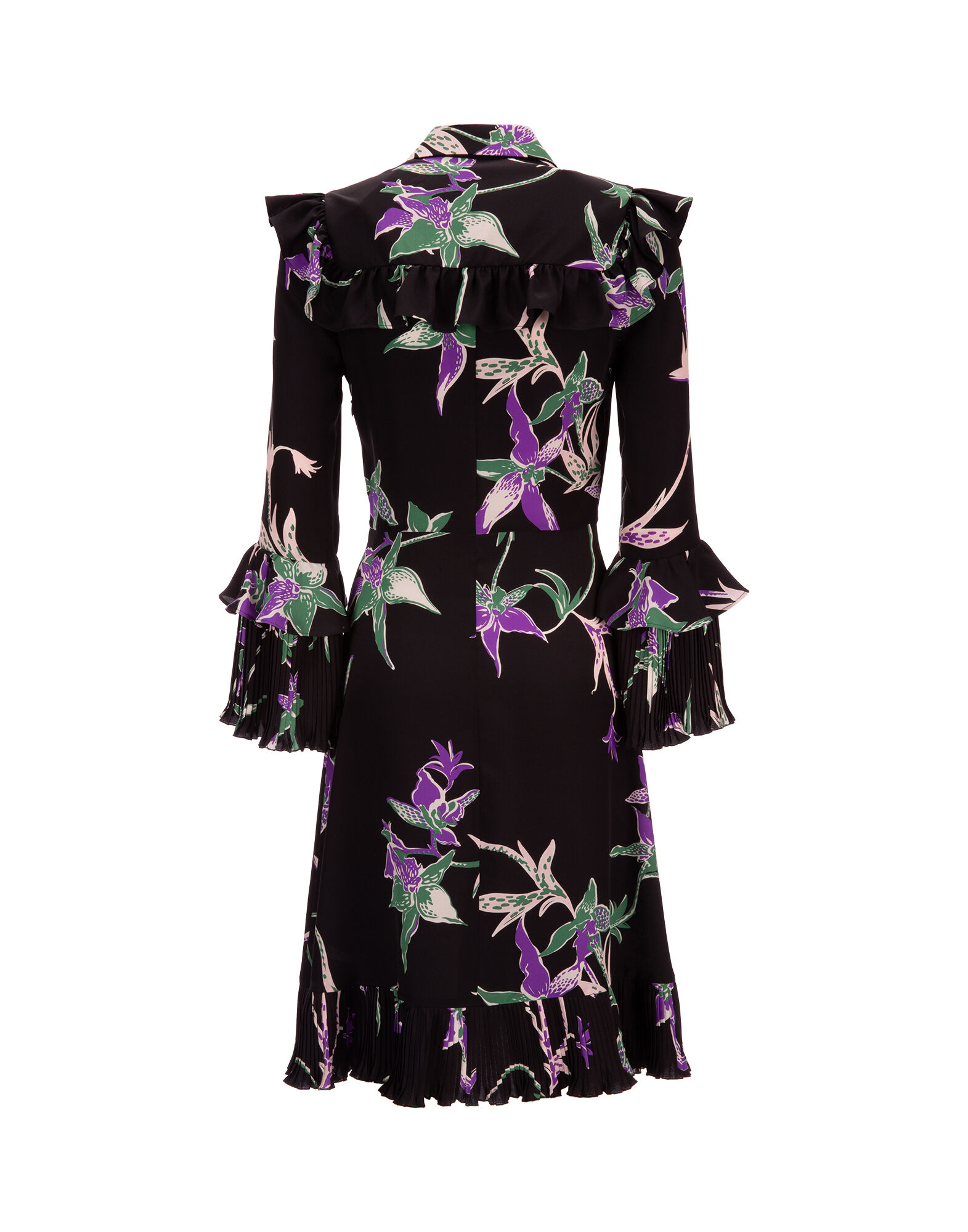 LaDoubleJ Fancy Dress Orchidee Nero DRE0080CRE001ORC0003