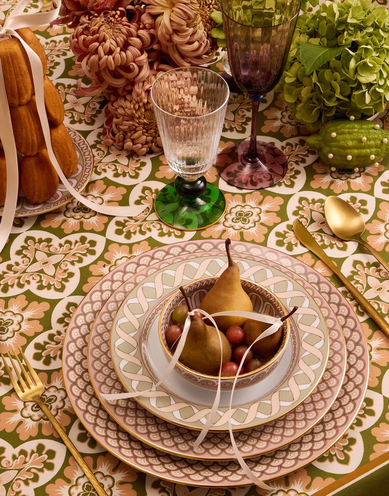 La DoubleJ Soup Plates Set Of 2 La DoubleJ Soup Plates Set Of 2 Odysseus Pistachio SOU0002CER001ODY01GR10
