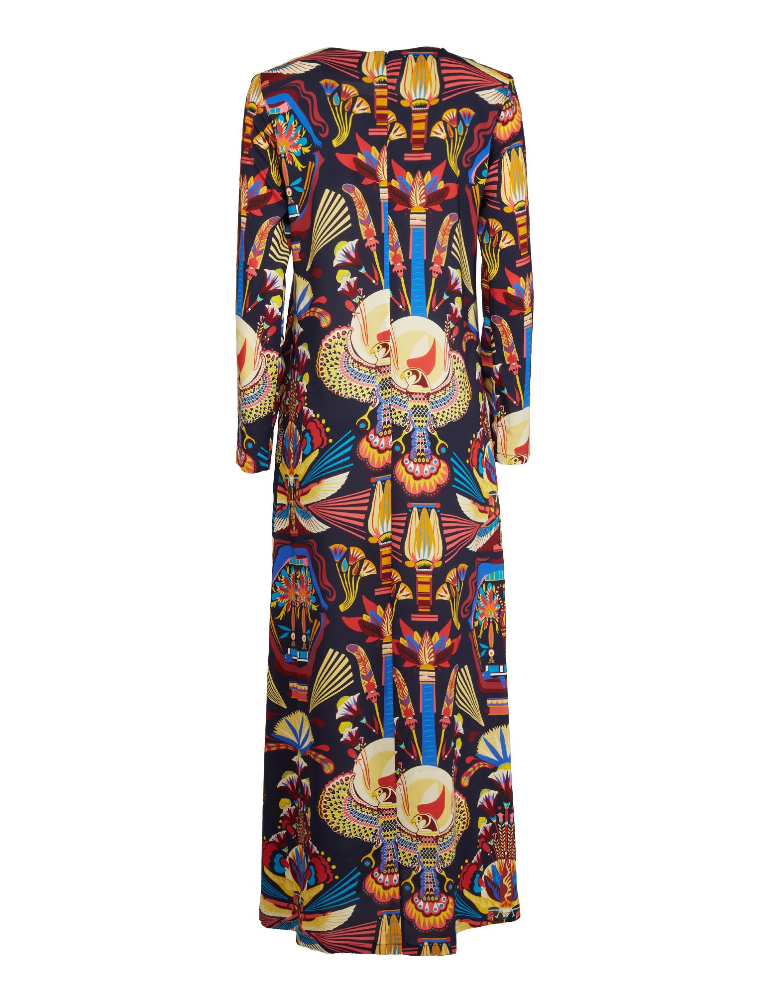 La DoubleJ Long Sleeve Swing Dress Nephthys Navy DRE0184VIS001NEP01BU06