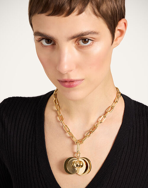 La DoubleJ Aura Charm 24K Gold Plate CHM0020BRA003SOLIDYE05