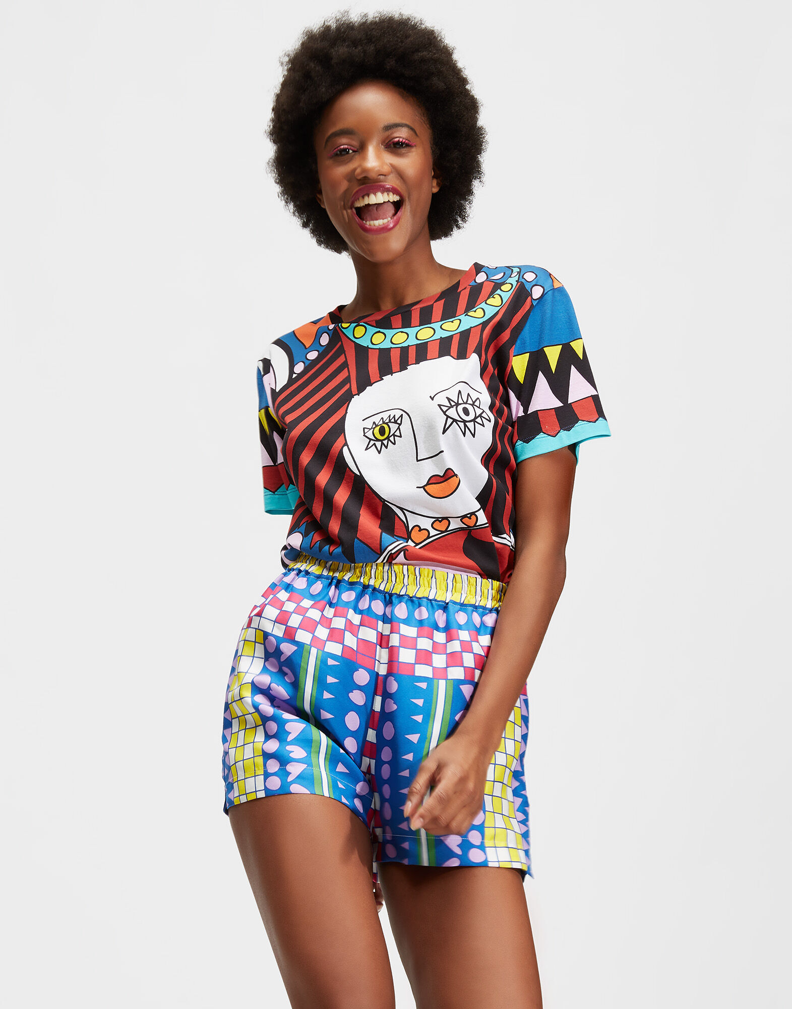 LaDoubleJ Total Goddess T-Shirt Artemis Big Placed SHI0033JER009ART0003