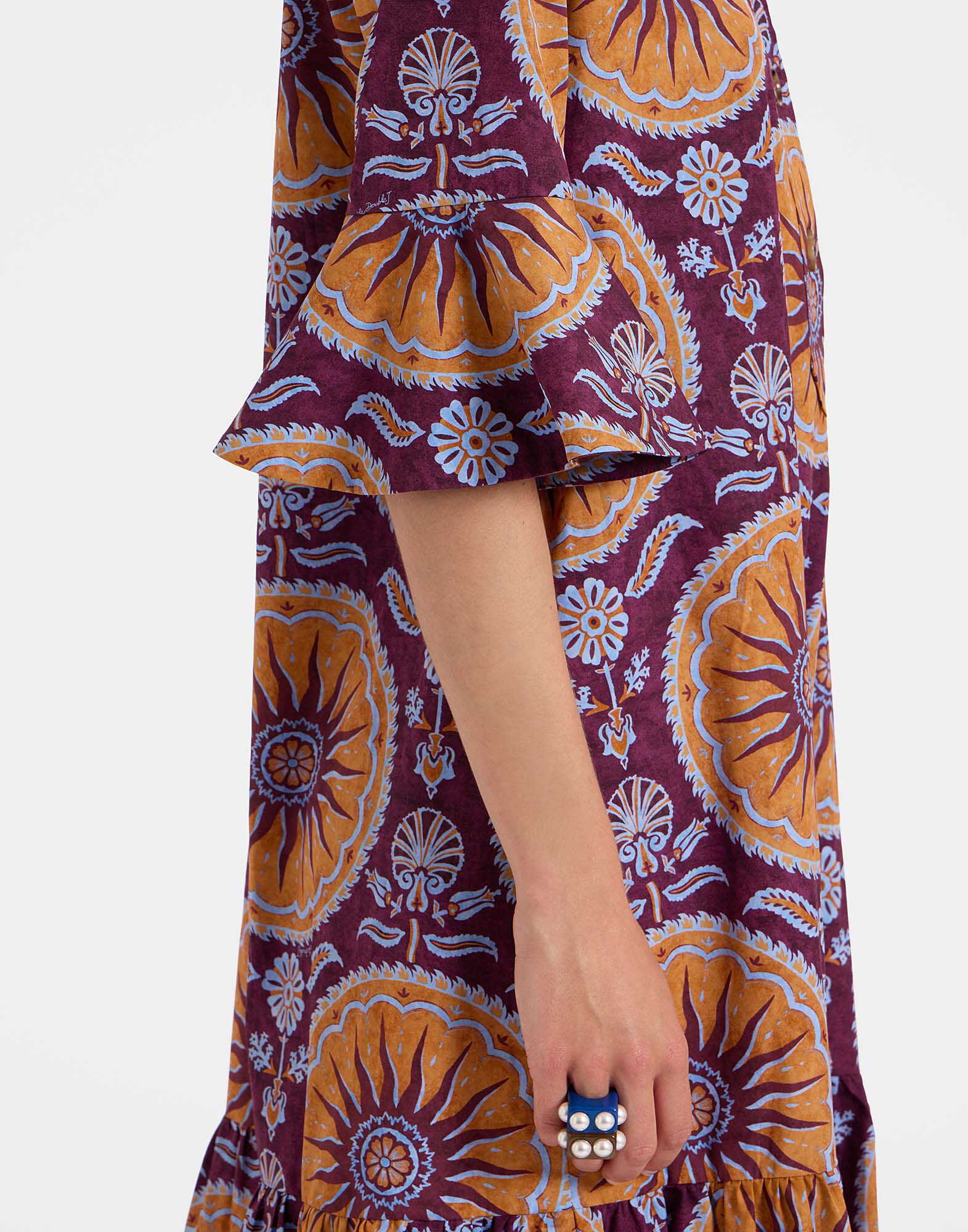 La DoubleJ Artemis Dress Sovereign Purple DRE0176COT039SOV01PU01