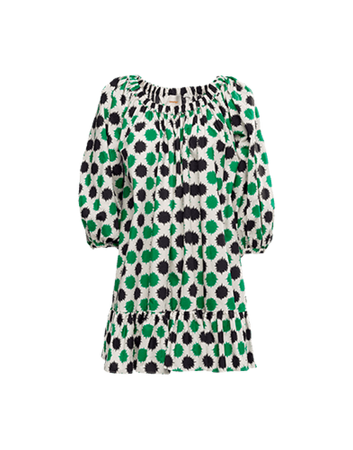 LaDoubleJ Short Paloma Dress Pom Pom DRE0162COT001PMP0001