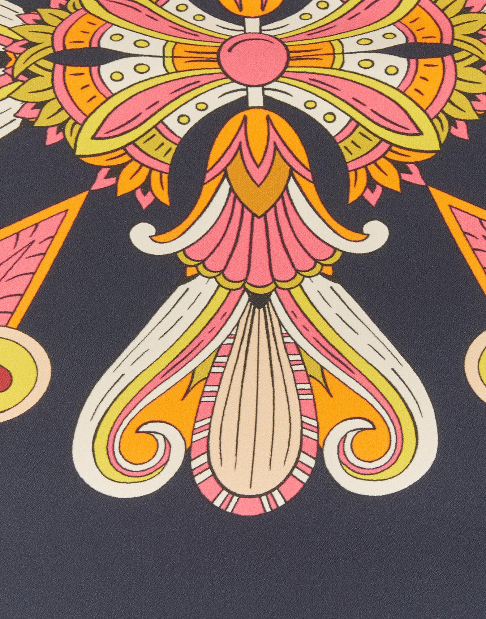 La DoubleJ Halle Dress Totem Plac&eacute;e Blue DRE0444VIS011TOT02BU03