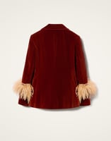 La DoubleJ Keaton Jacket La DoubleJ Keaton Jacket Terracotta JAC0073VEL011SOLIDBR08