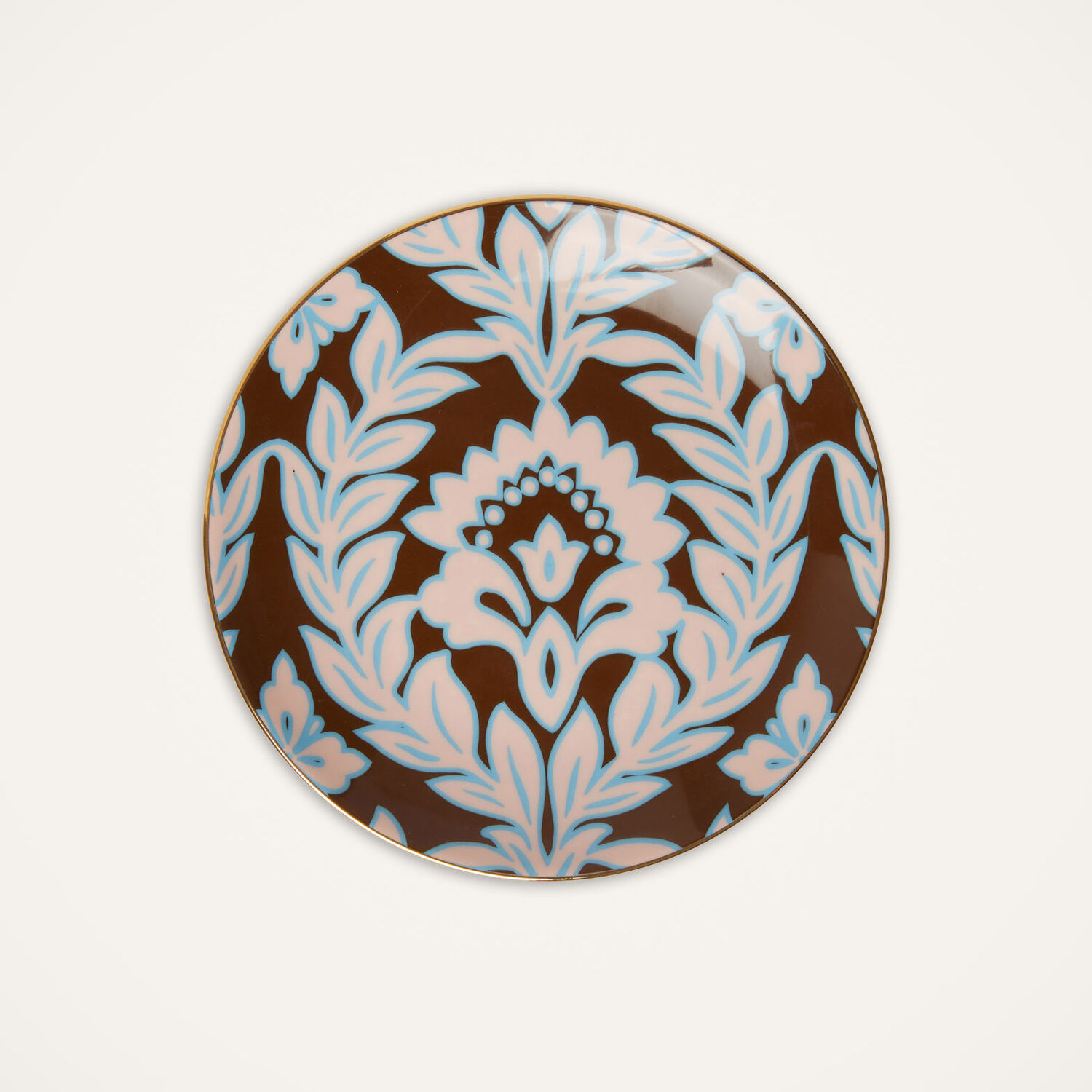  La Doublej Dessert & Side Plates Women - Side Plates Set Of 4 Winter Garland One Size 100% Porcelain 
