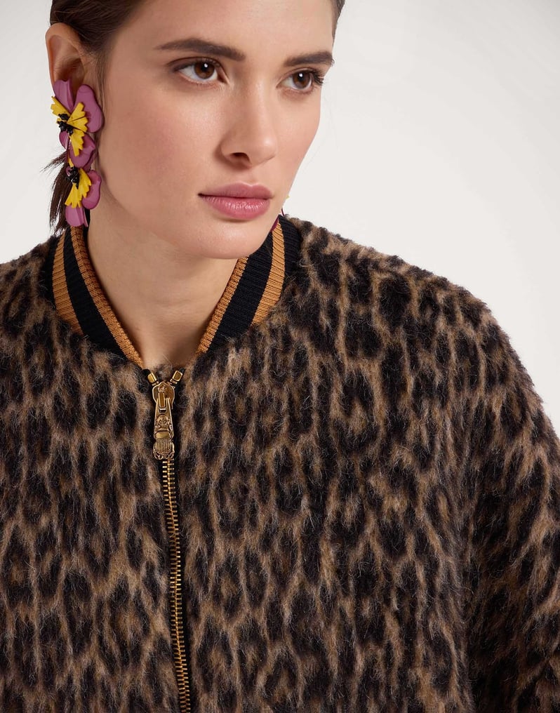 La DoubleJ Brooklyn Coat La DoubleJ Brooklyn Coat Cheetah Coating Light Beige JAC0129WOL020TAH02BR01