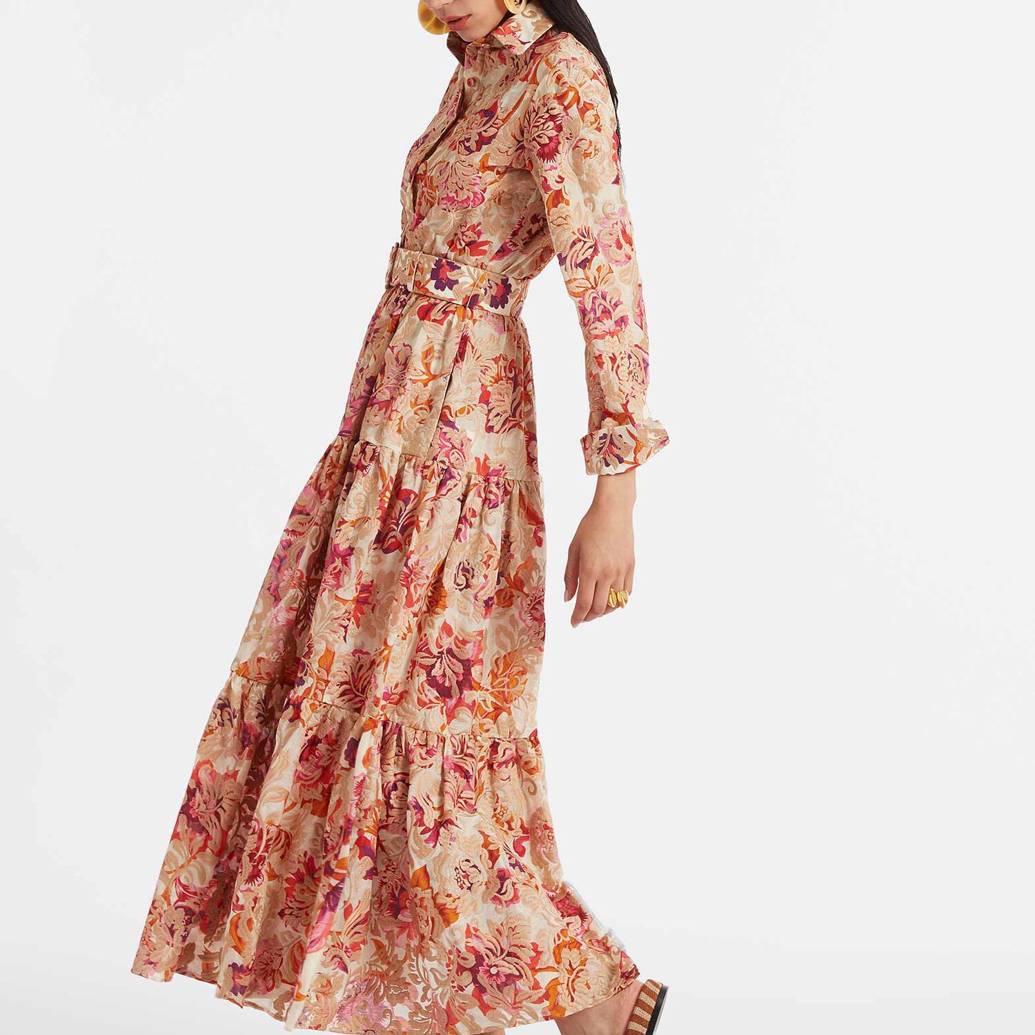 La Doublej Bellini Dress In Hottie Cream