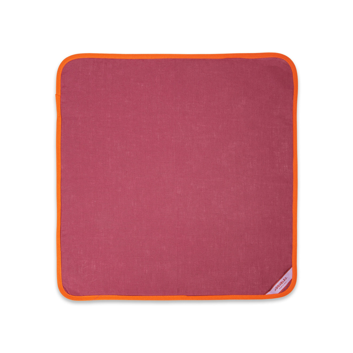La Doublej Large Napkins Set Of 2 (45x45) In Rainbow Raspberry