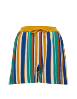 La DoubleJ Bay Pull-Up Shorts Multicolor Verde TRO0084KNI076VA155GR02