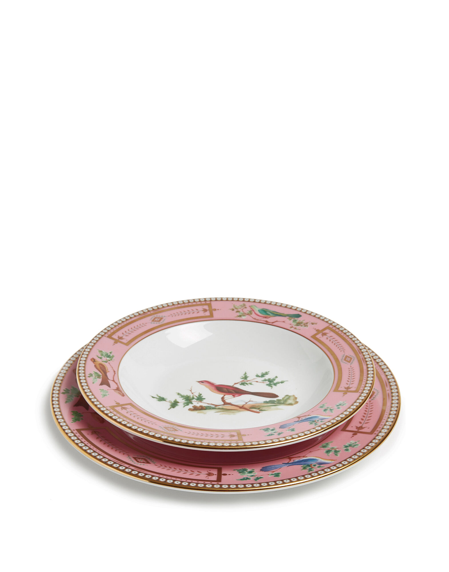 Antique plate set top