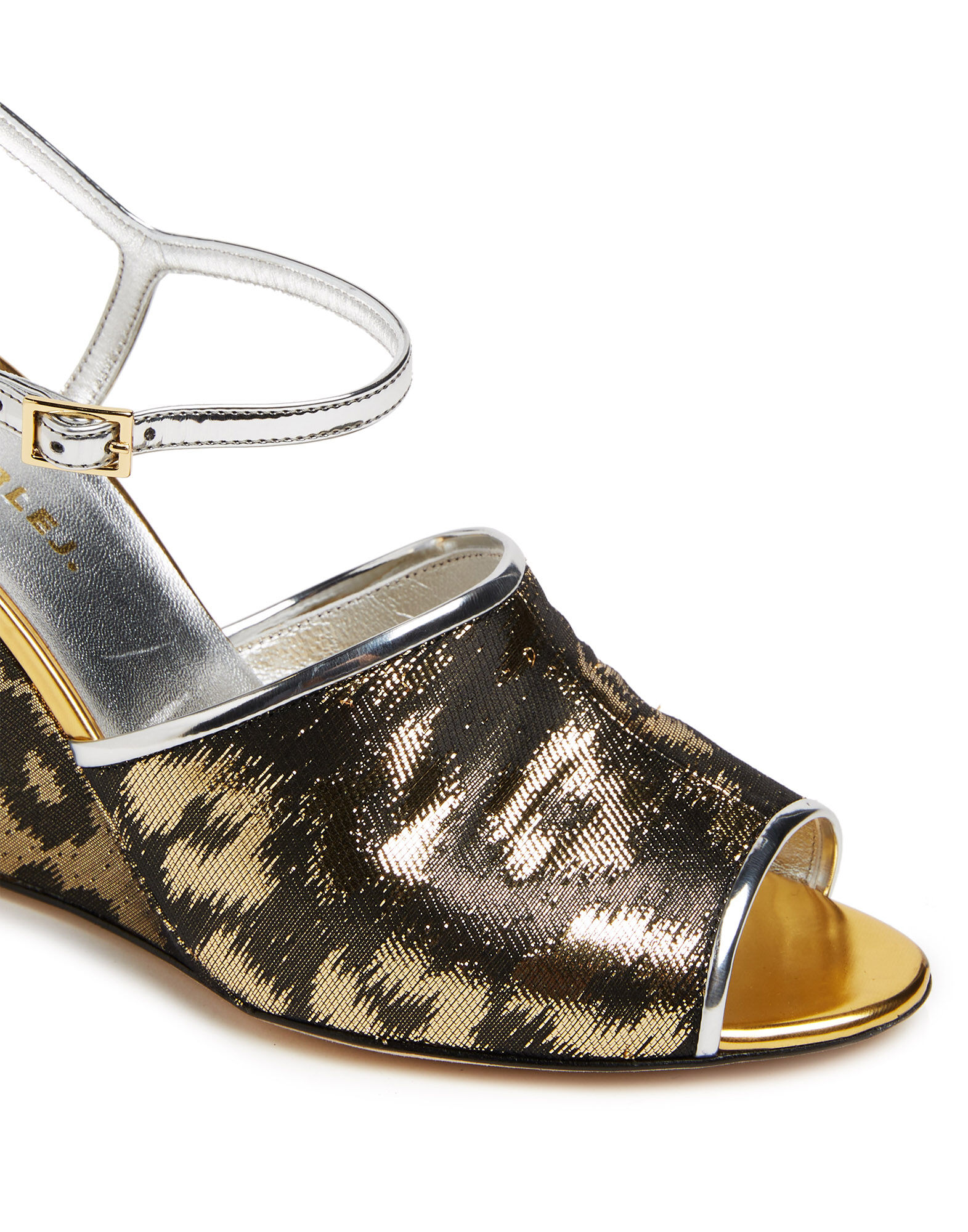 La DoubleJ Open Wedge Leopard Chine' SHO0041JAC041LEC0001