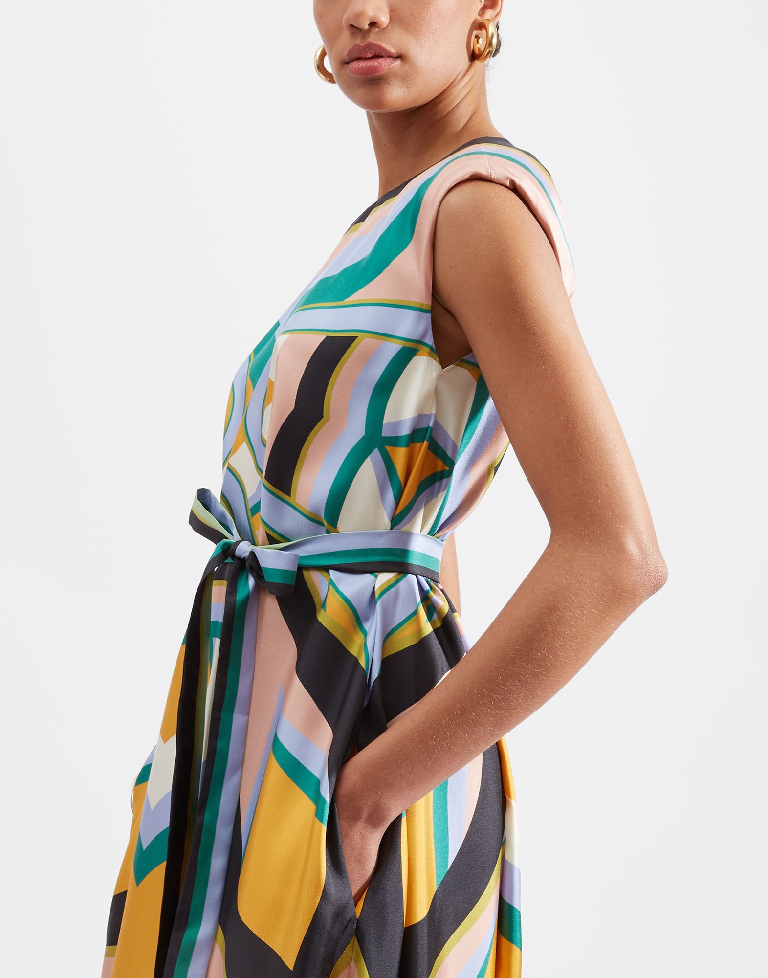 Wallis colour outlet block dress