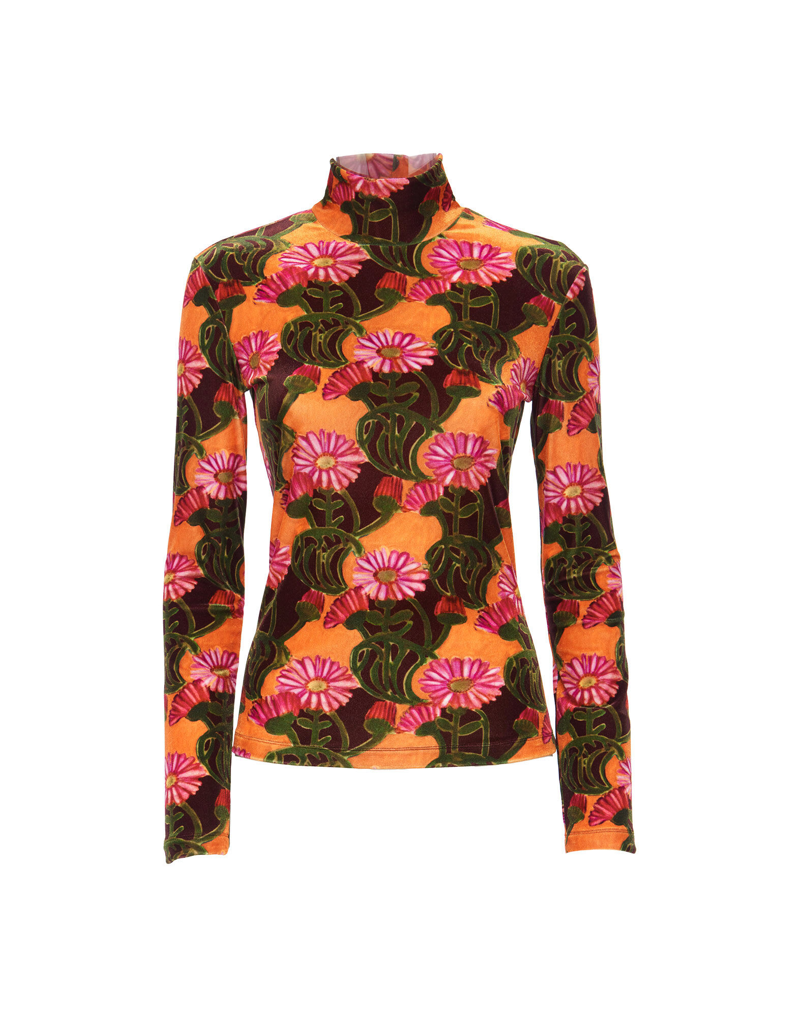 La DoubleJ Turtleneck Orange Gerber SHI0030VEL006GER0002