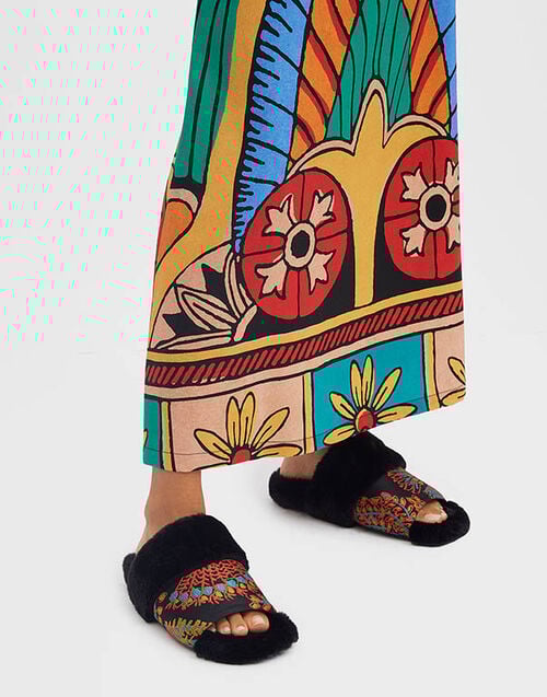 La DoubleJ Winter Slides La DoubleJ Winter Slides Sicomore Black SHO0081JCQ053SIC02BL01