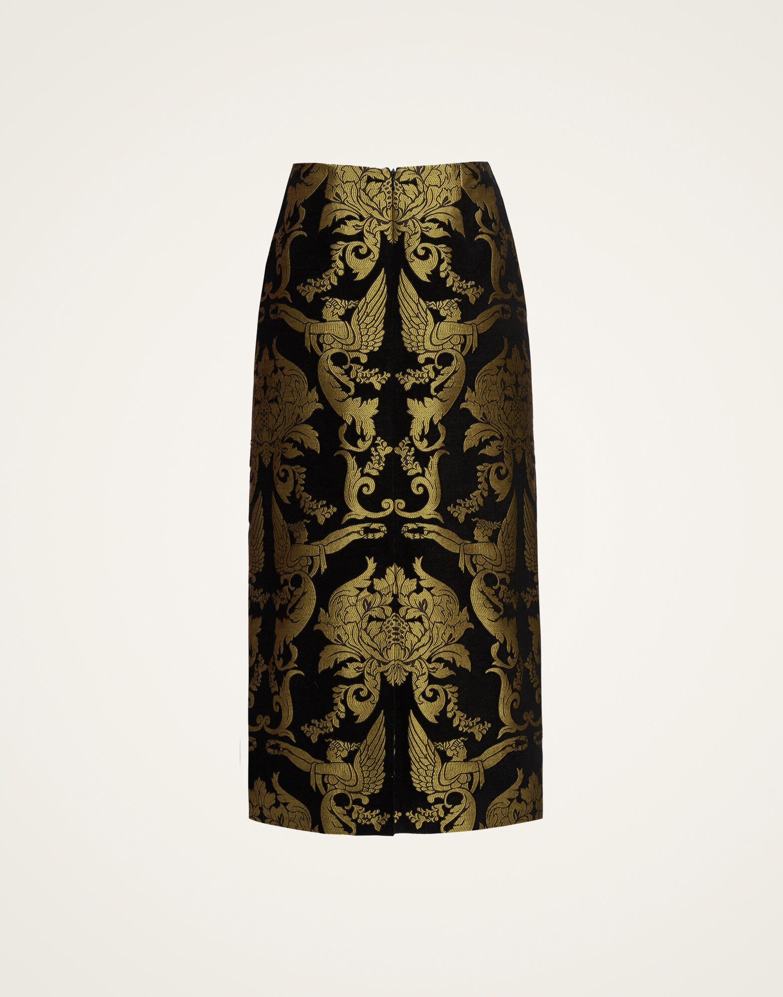 Velvet Pencil Skirt – L'AUBE BLANC