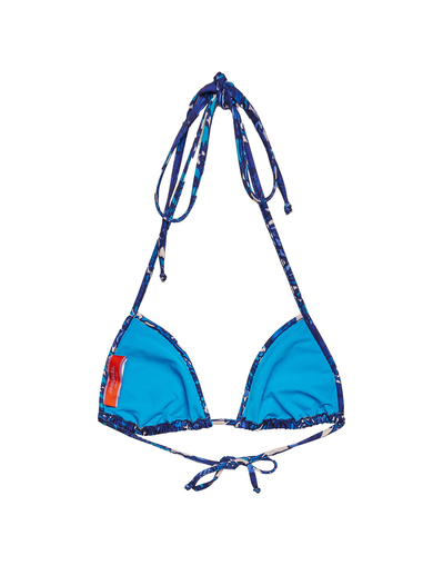 moeilijk Glimp Agrarisch Triangle Bikini Top in Anemone Small for Women | La DoubleJ