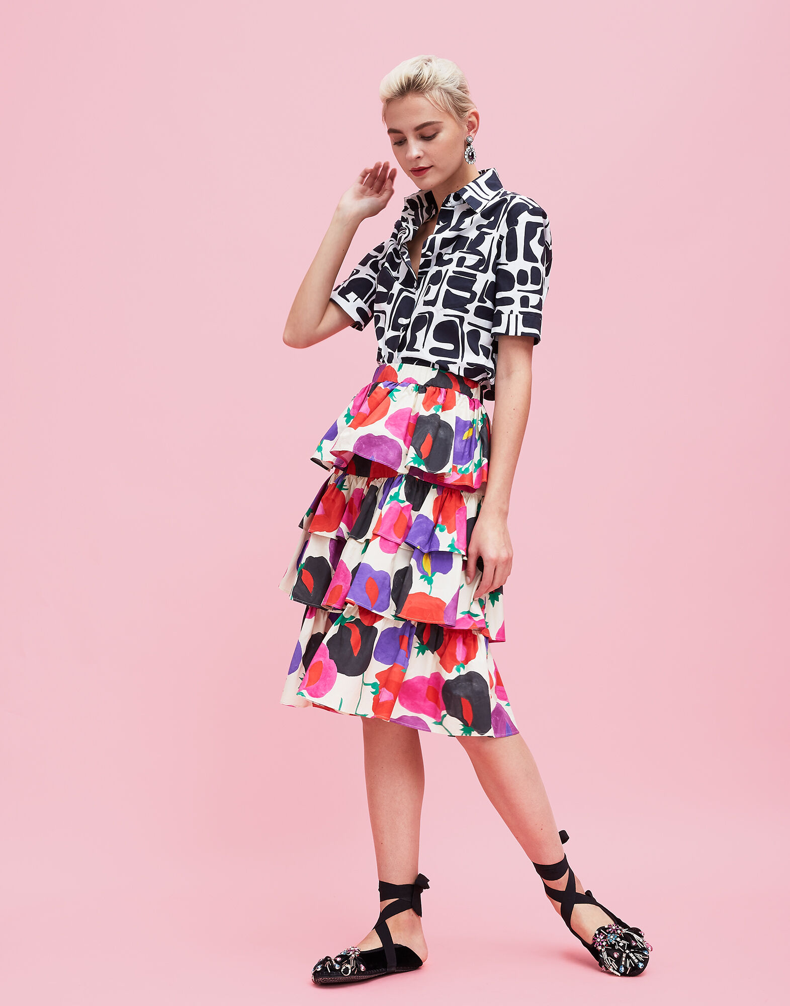 LaDoubleJ Clerk Shirt Tribale SHI0020COT001TRI0001