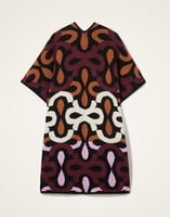 La DoubleJ Maiolika Robe La DoubleJ Maiolika Robe Multicolor Burgundy SCA0090KNI184VA432BR06