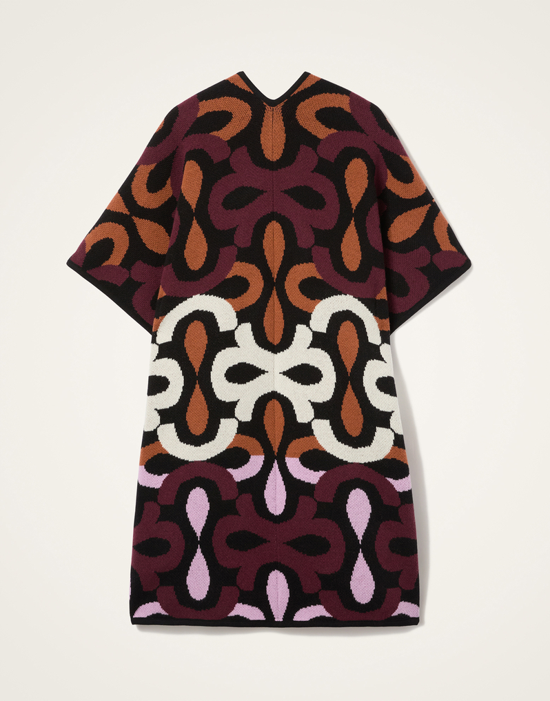 La DoubleJ Maiolika Robe La DoubleJ Maiolika Robe Multicolor Burgundy SCA0090KNI184VA432BR06