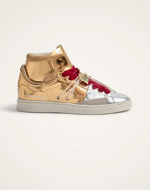 La DoubleJ All Time High Top La DoubleJ All Time High Top Bicolor Gold SHO0113LEA018BIC01YE05