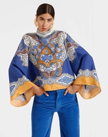 La DoubleJ Make An Exit Top La DoubleJ Make An Exit Top Portal Placée Light Blue TOP0117SIL006POR02BU01