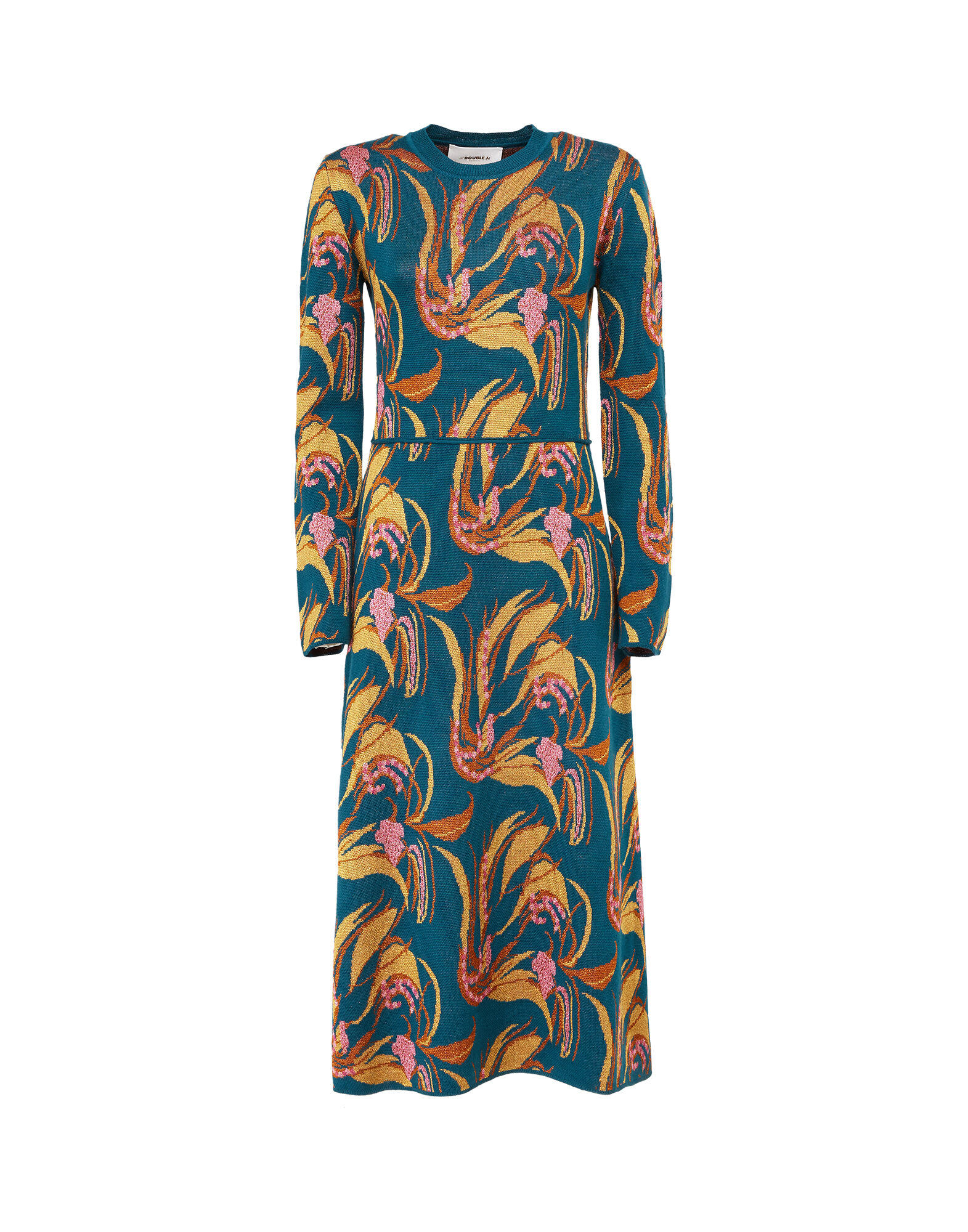 LaDoubleJ Bee Dress Windy Flowers Blu DRE0096KNI011WIN0002