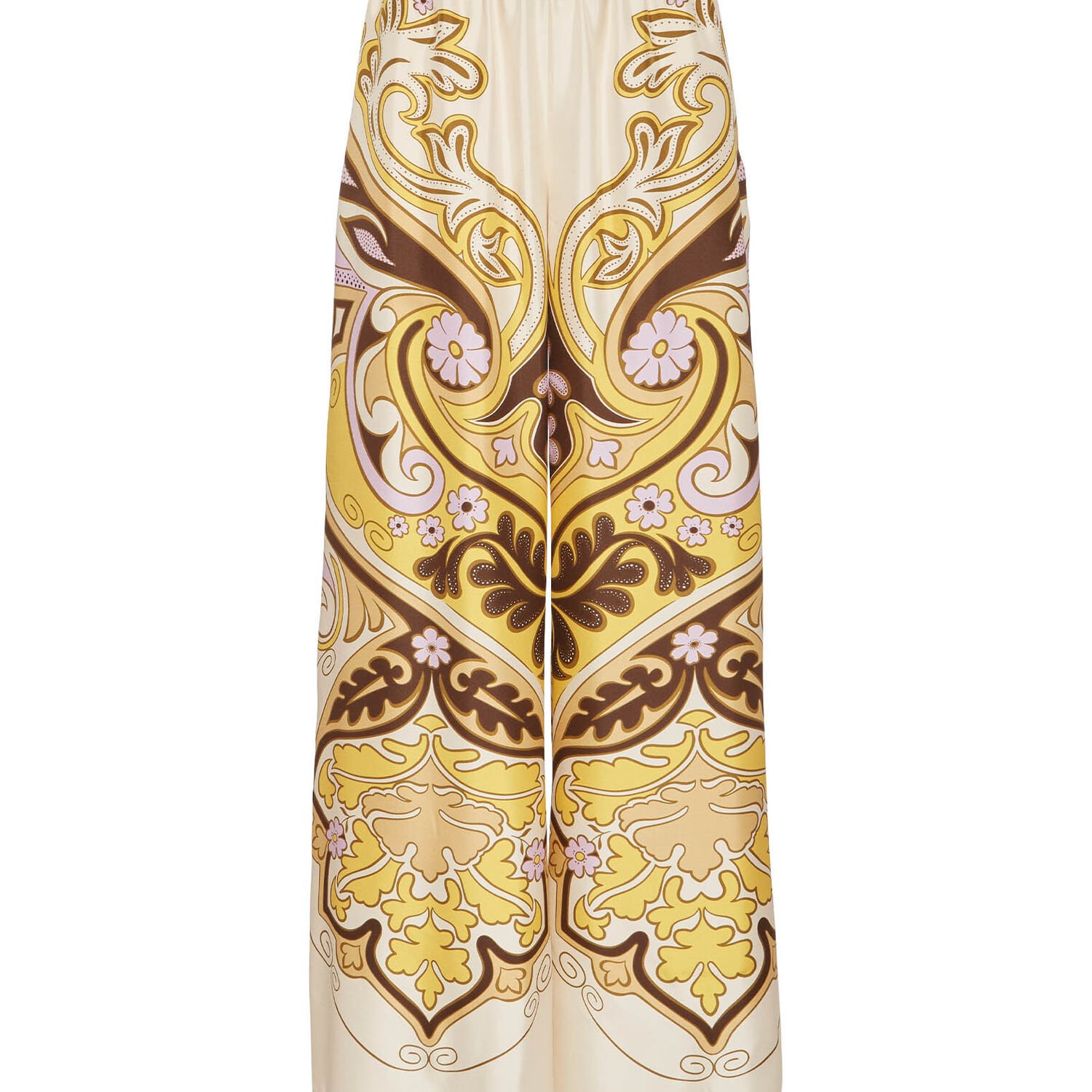 La Doublej Palazzo Pants In Yellow