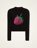 La DoubleJ Lampone Sweater La DoubleJ Lampone Sweater Black PUL0179KNI093VA203BL01