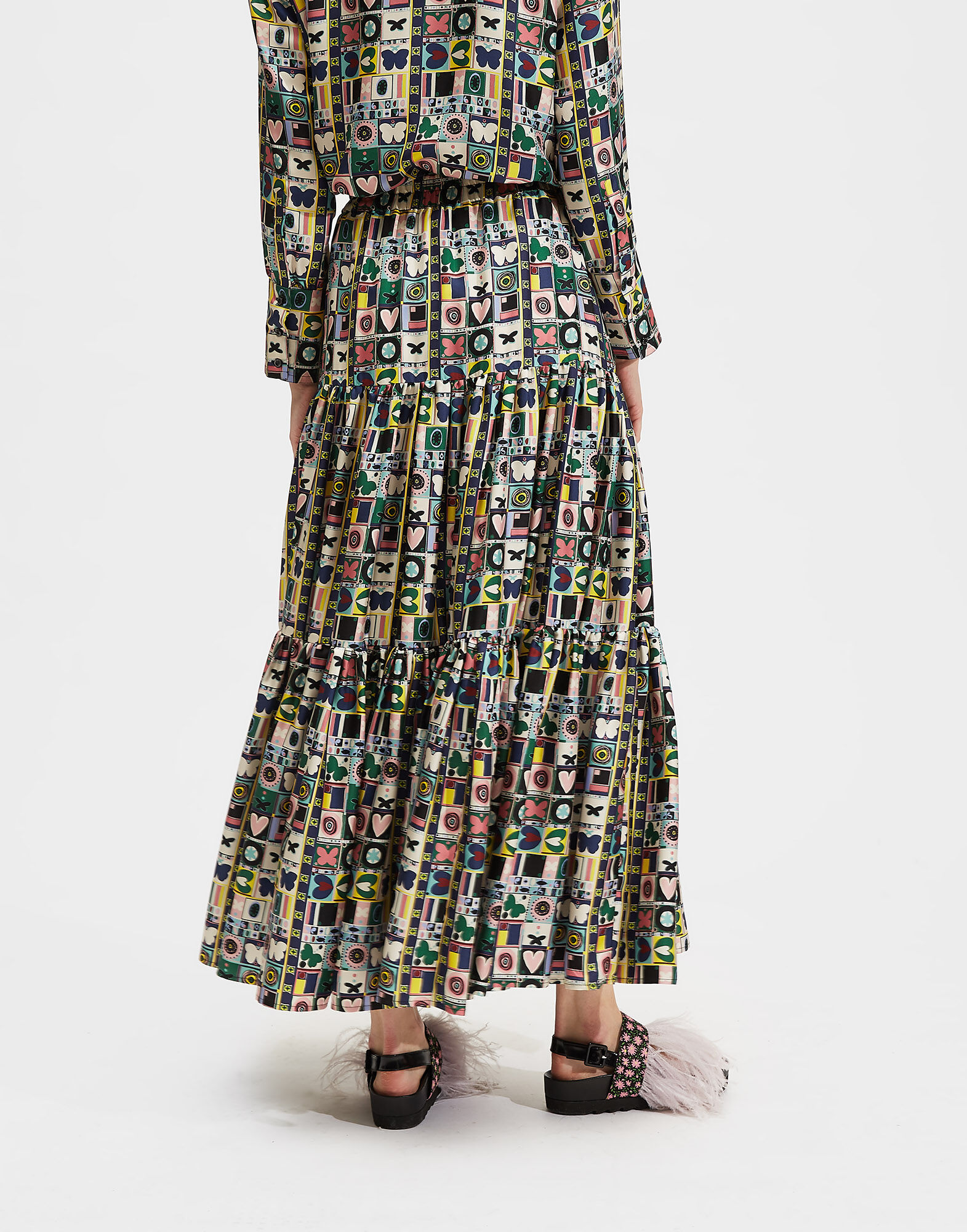 LaDoubleJ Big Skirt Francobollo SKI0001SIL001FRA0001