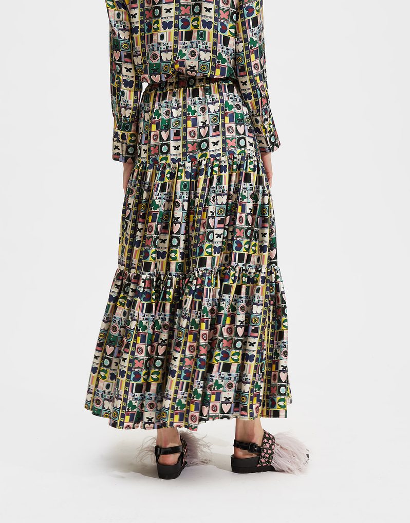 LaDoubleJ Big Skirt LaDoubleJ Big Skirt Francobollo SKI0001SIL001FRA0001