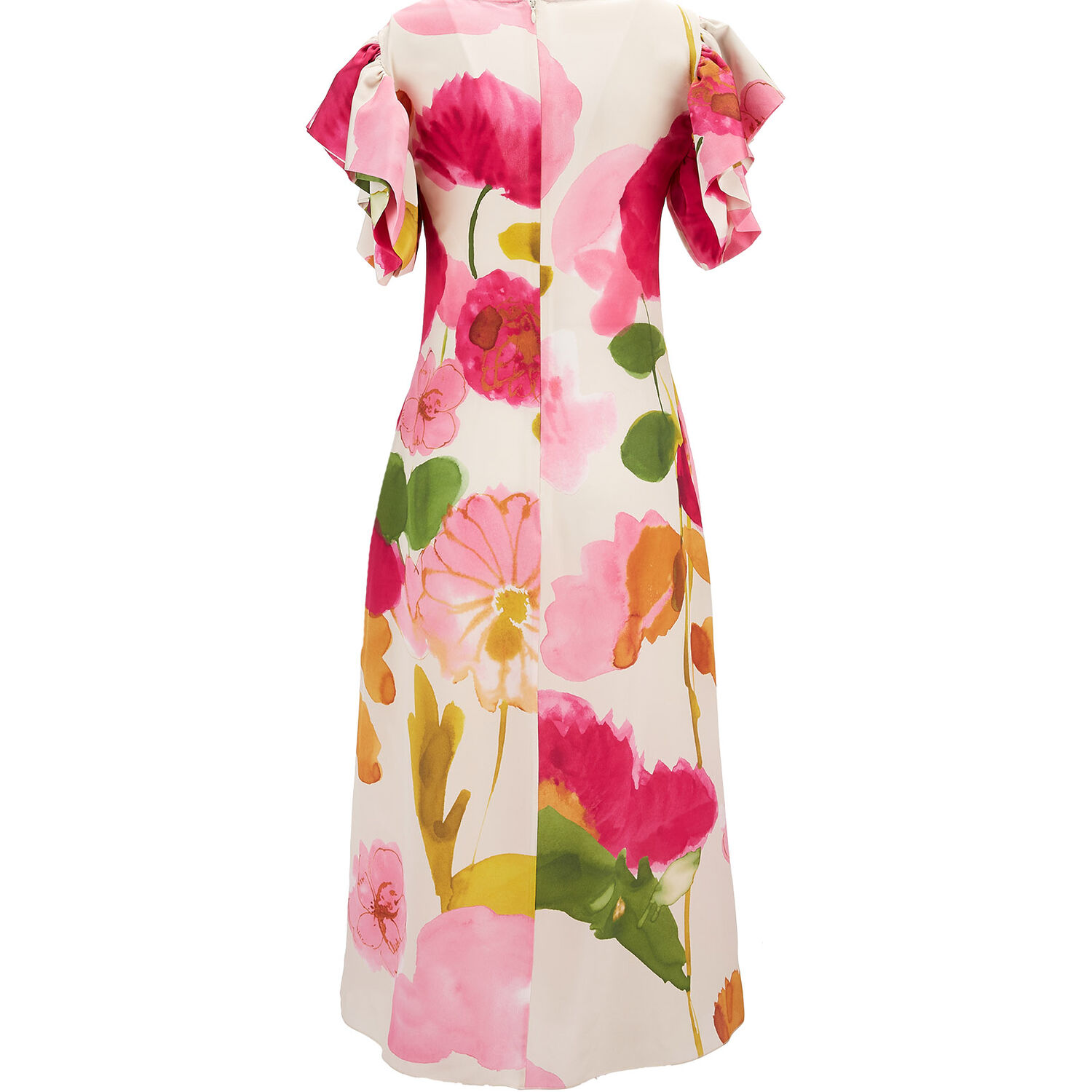 La Doublej Date Night Floral Print Dress In Prom