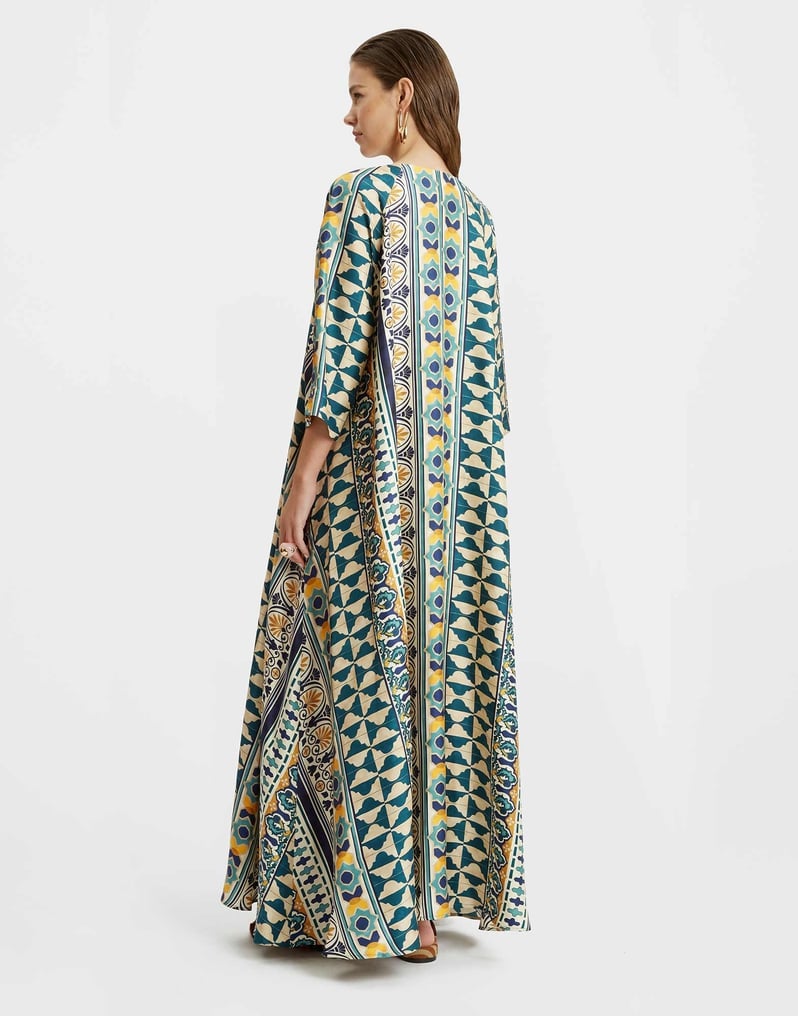 La DoubleJ Muumuu Dress La DoubleJ Muumuu Dress Casareale Small Placèe Cream DRE0308SIL001REA02WH03