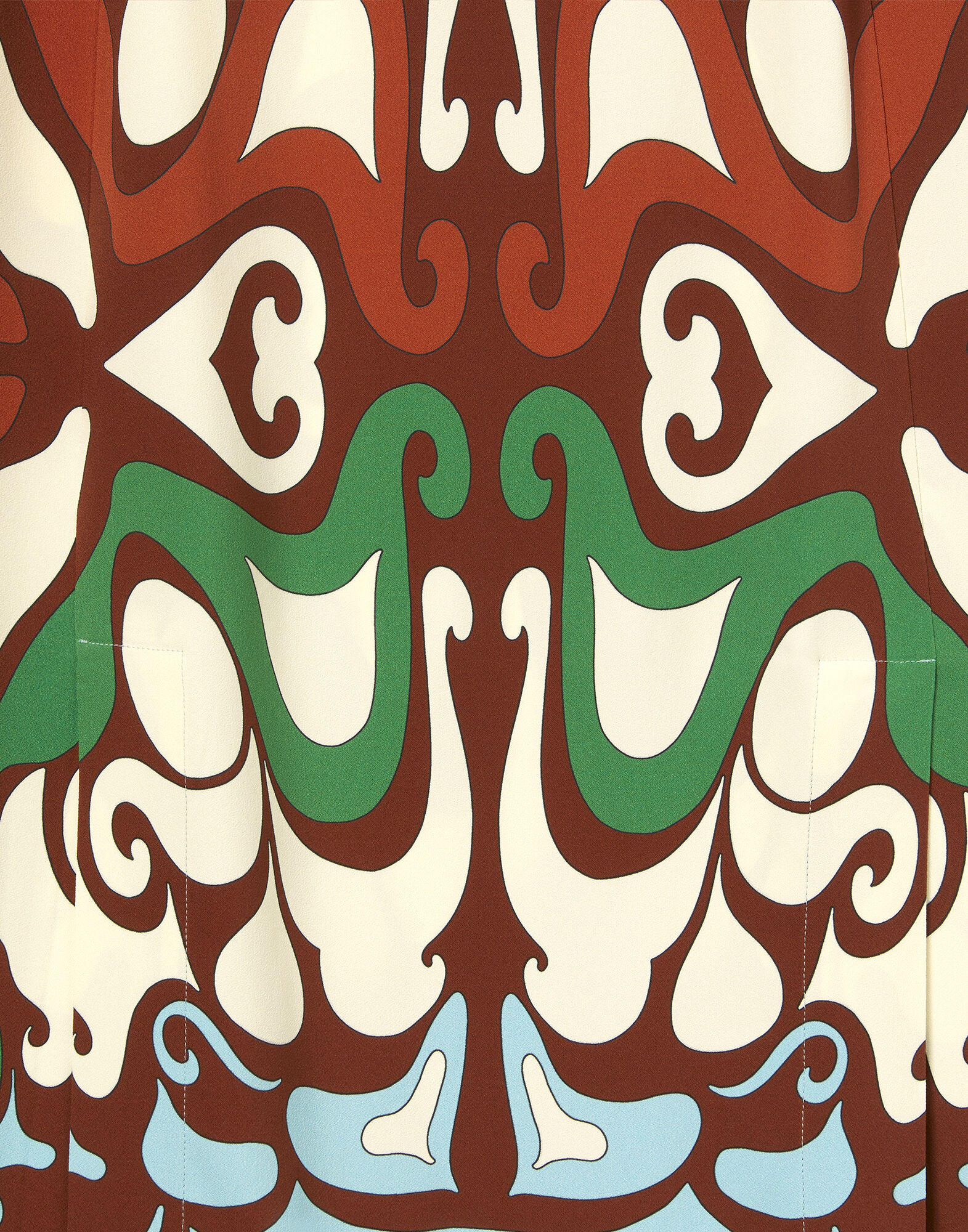 La DoubleJ Buy Me A Martini Dress Phoenix Plac&eacute;e Light Blue DRE0673VIS011PHO01BU01