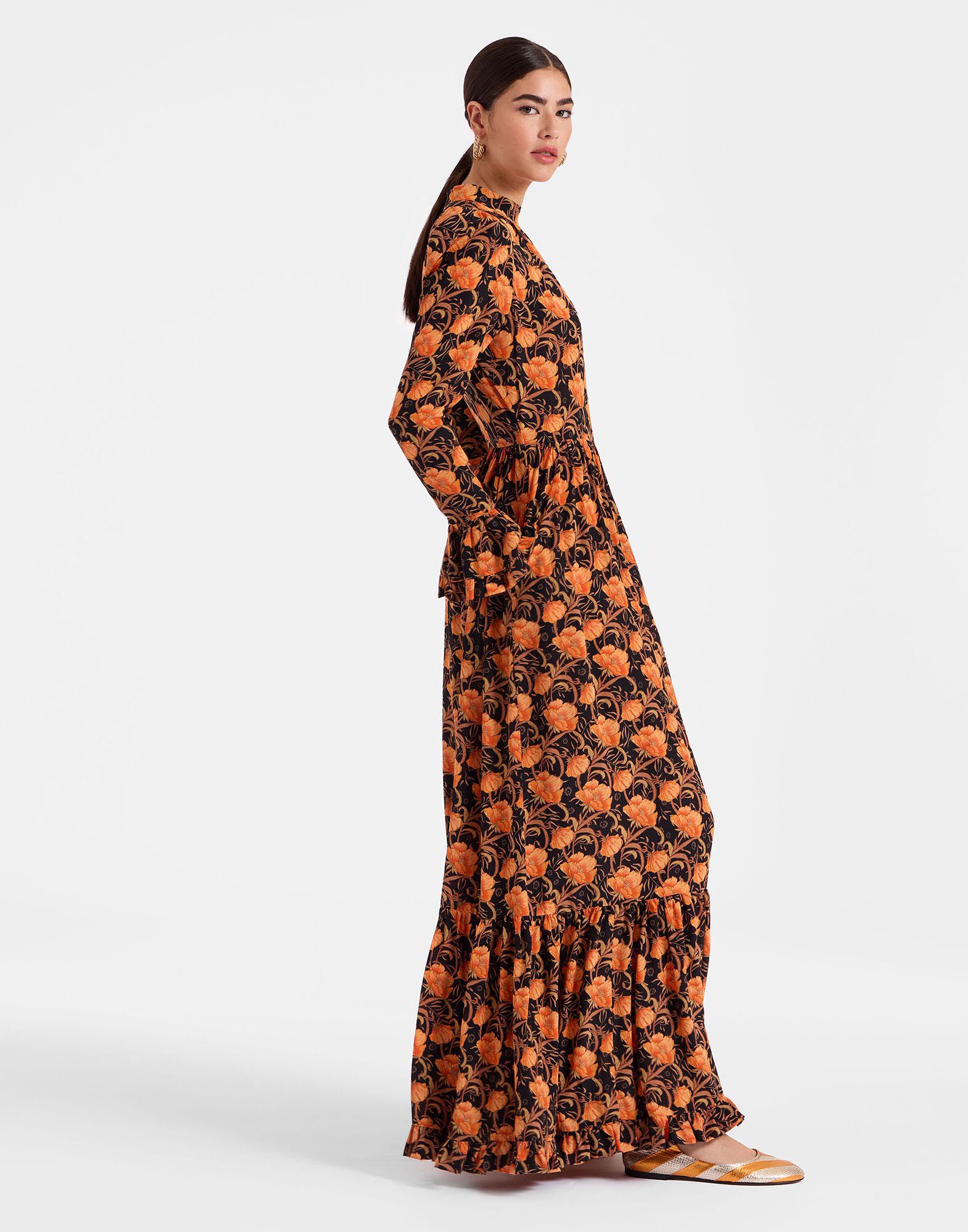 La DoubleJ Visconti Dress Morpheus Black DRE0041CRE001OPI01BL01