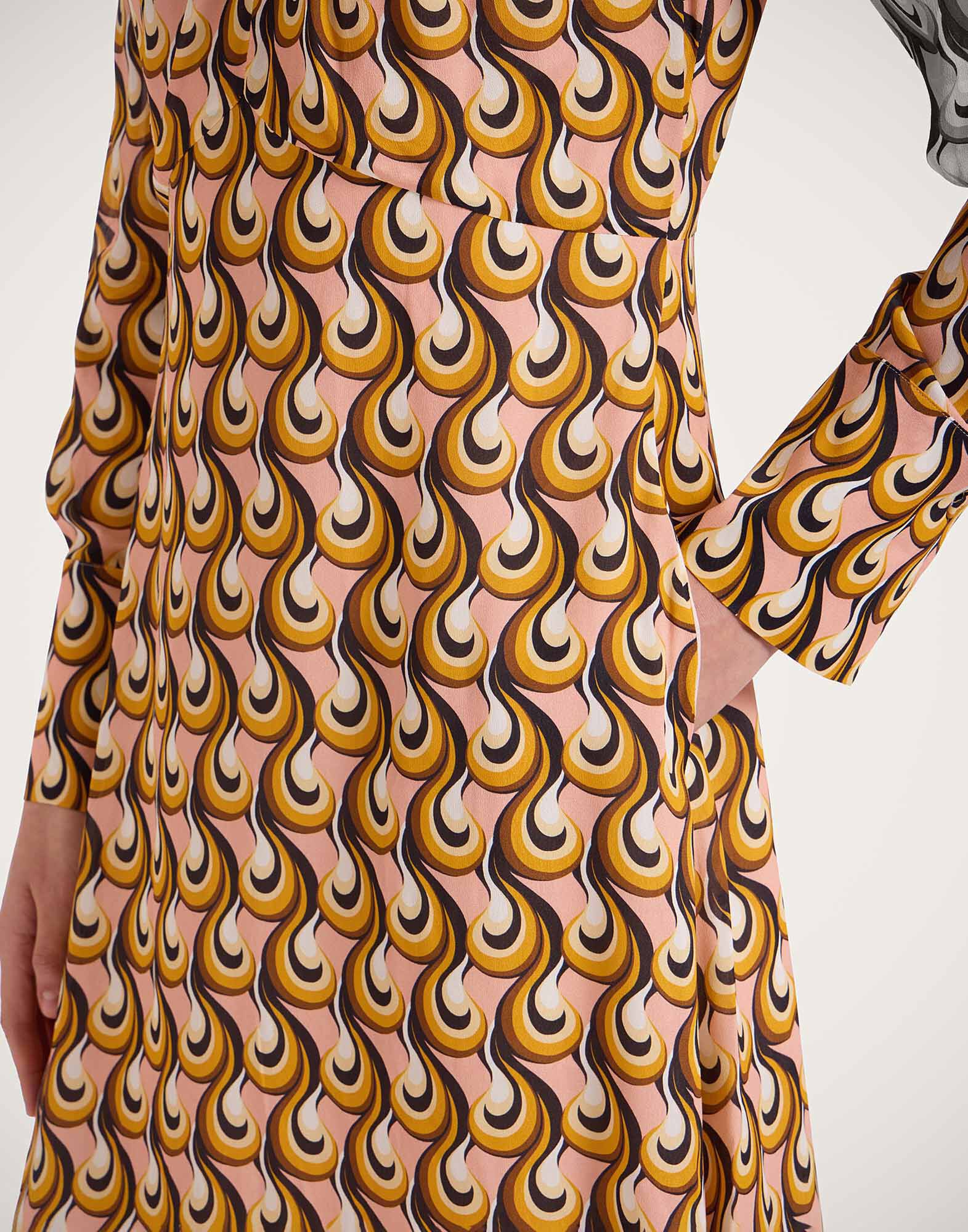 La DoubleJ Midi Eve Dress Melty Pink DRE0808VIS019MLT01PI01