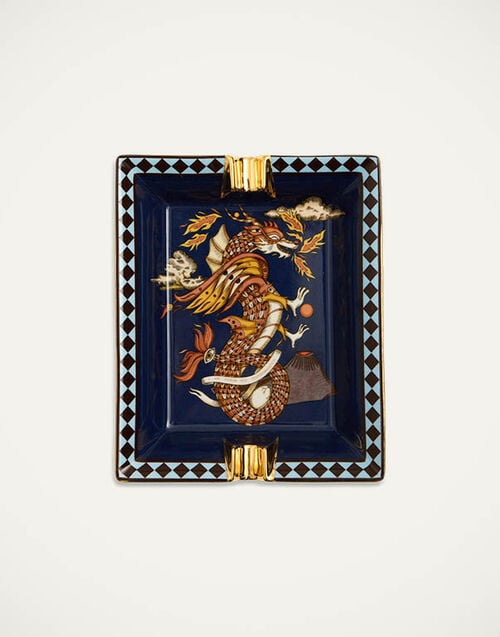 La DoubleJ Ashtray La DoubleJ Ashtray The Dragon Midnight Blue TRI0010CER001DRG01BU04