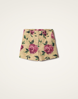 La DoubleJ Margarita Shorts La DoubleJ Margarita Shorts Roses Light Beige TRO0112COT069ROS06BR01