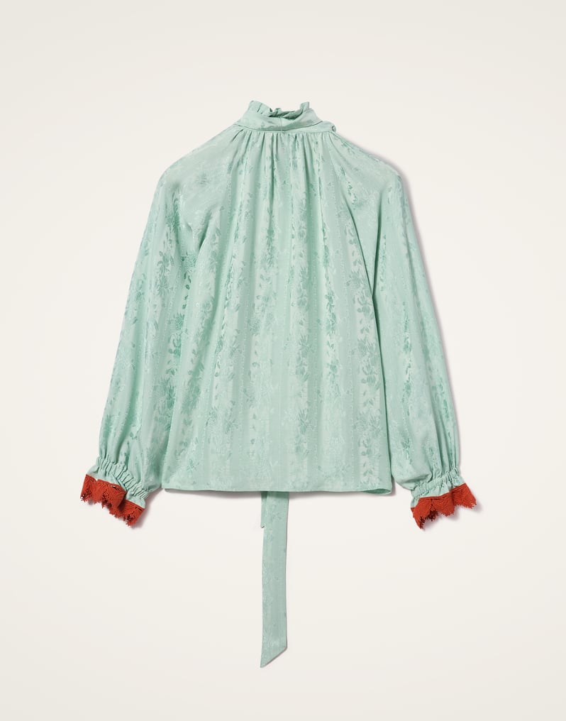 La DoubleJ Cerere Blouse La DoubleJ Cerere Blouse Pekin Mint SHI0132JCQ107PEK01GR11