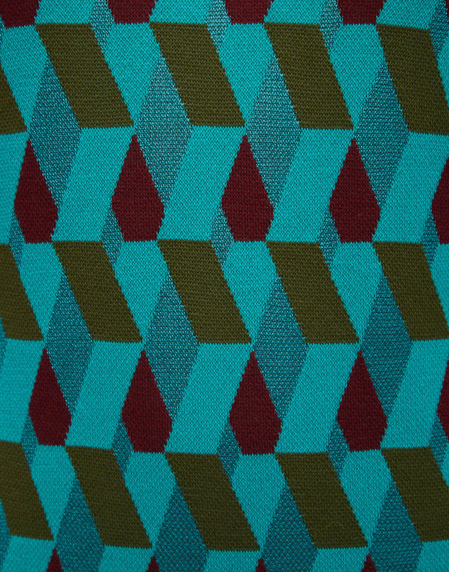 La DoubleJ Knit Leisure Dress Azzurro / Militare / Bordeaux DRE0446KNI044VAR0144