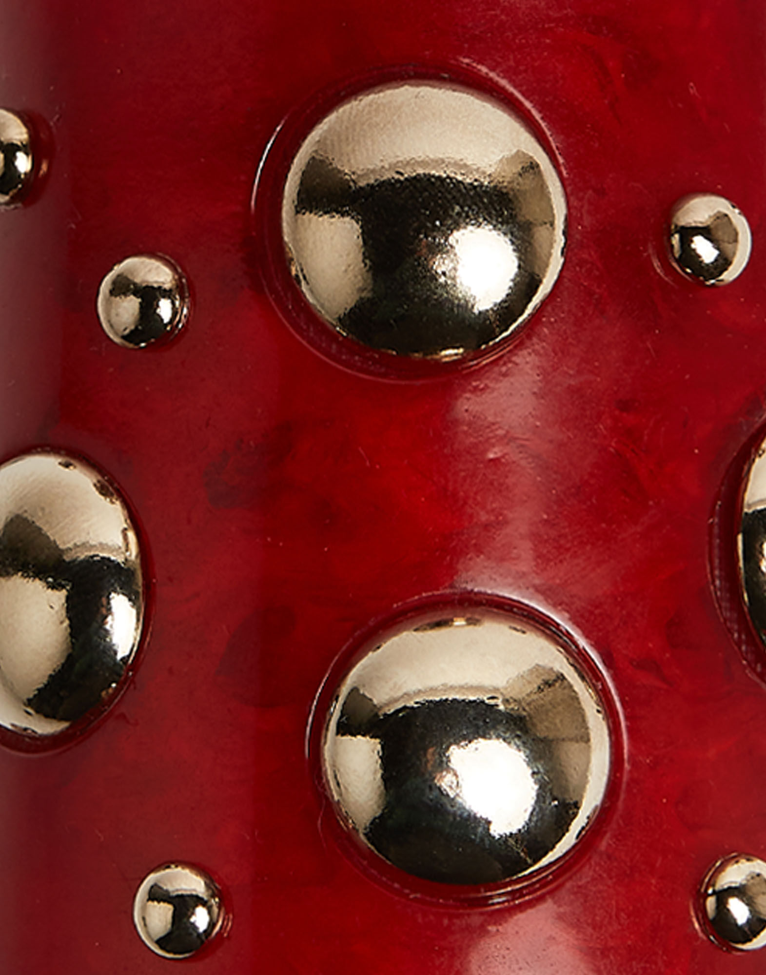 La DoubleJ Nefertiti Bangle Red BAC0004ACR001SOLIDRE01