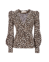 LaDoubleJ Smokin&#39; Hot Shirt Leopard SHI0015CRE001LEO0001