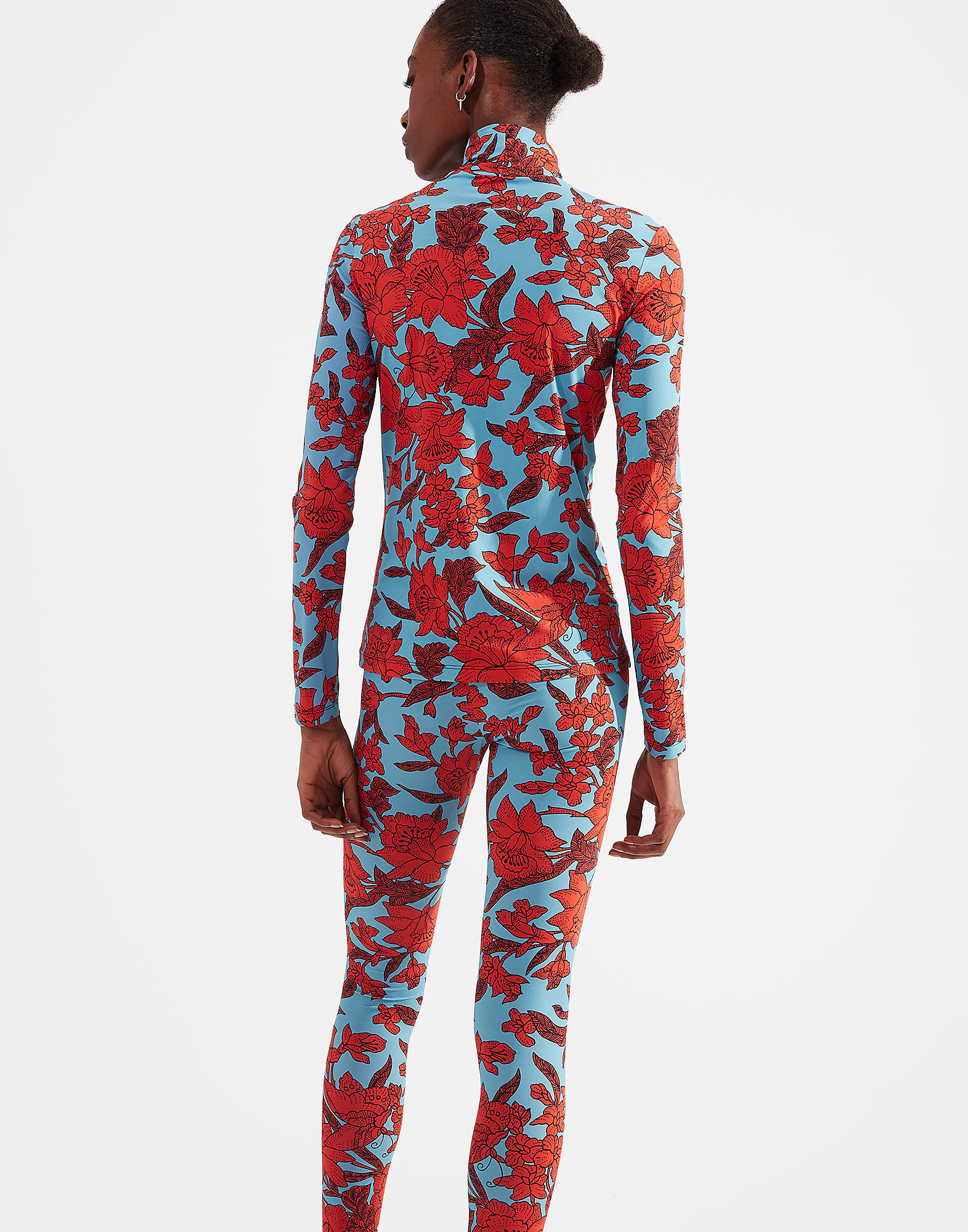 La DoubleJ Turtleneck Lilium Turchese SHI0030JER005LIL0005