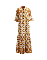 La DoubleJ Artemis Dress La DoubleJ Artemis Dress Diamonds Giallo DRE0176COT001DIA0002