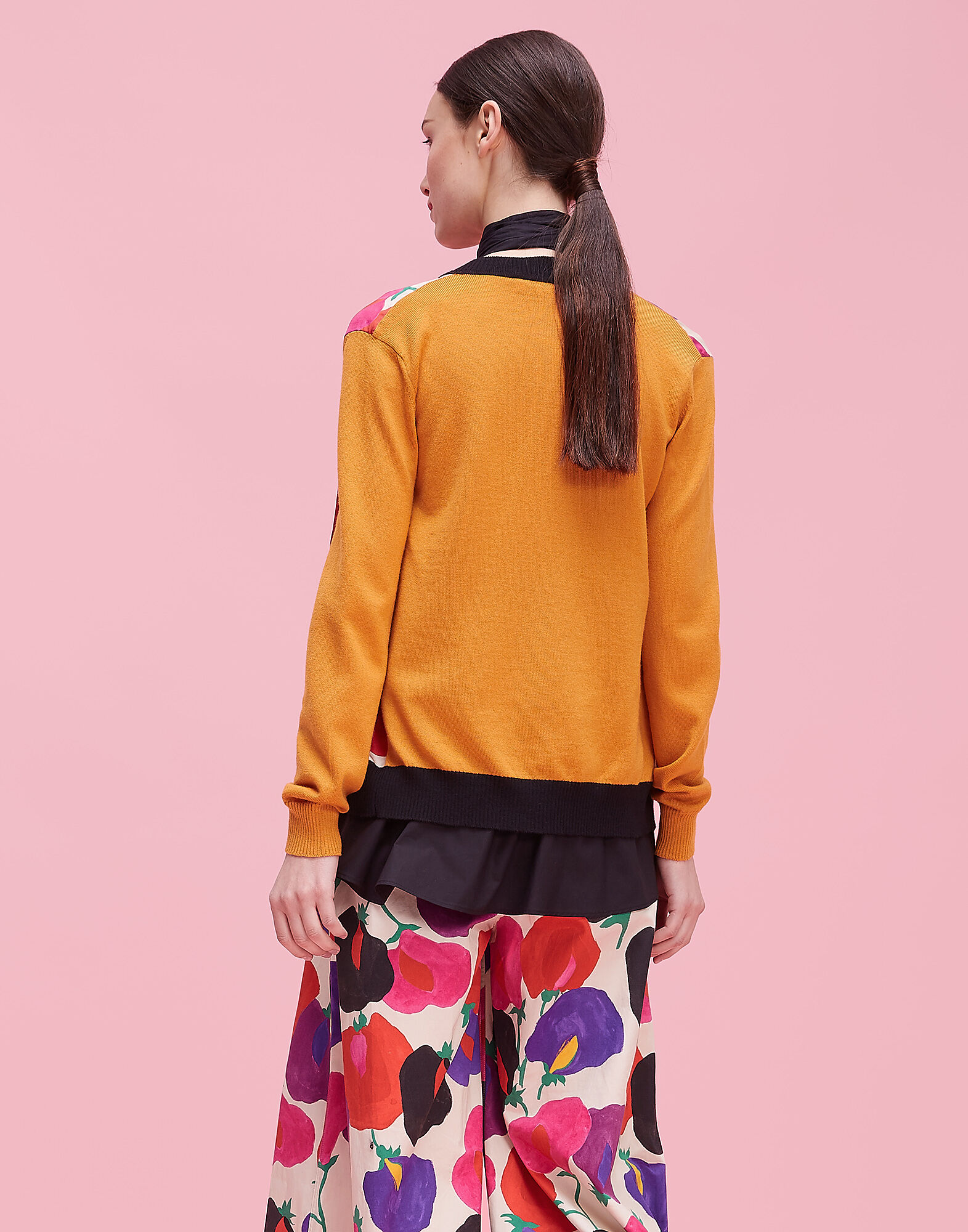 LaDoubleJ Gemini Cardigan Poppy PUL0005KNI005POP0001