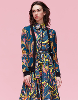 LaDoubleJ Cardigan LaDoubleJ Cardigan Windy Flowers Blu PUL0016KNI011WIN0002