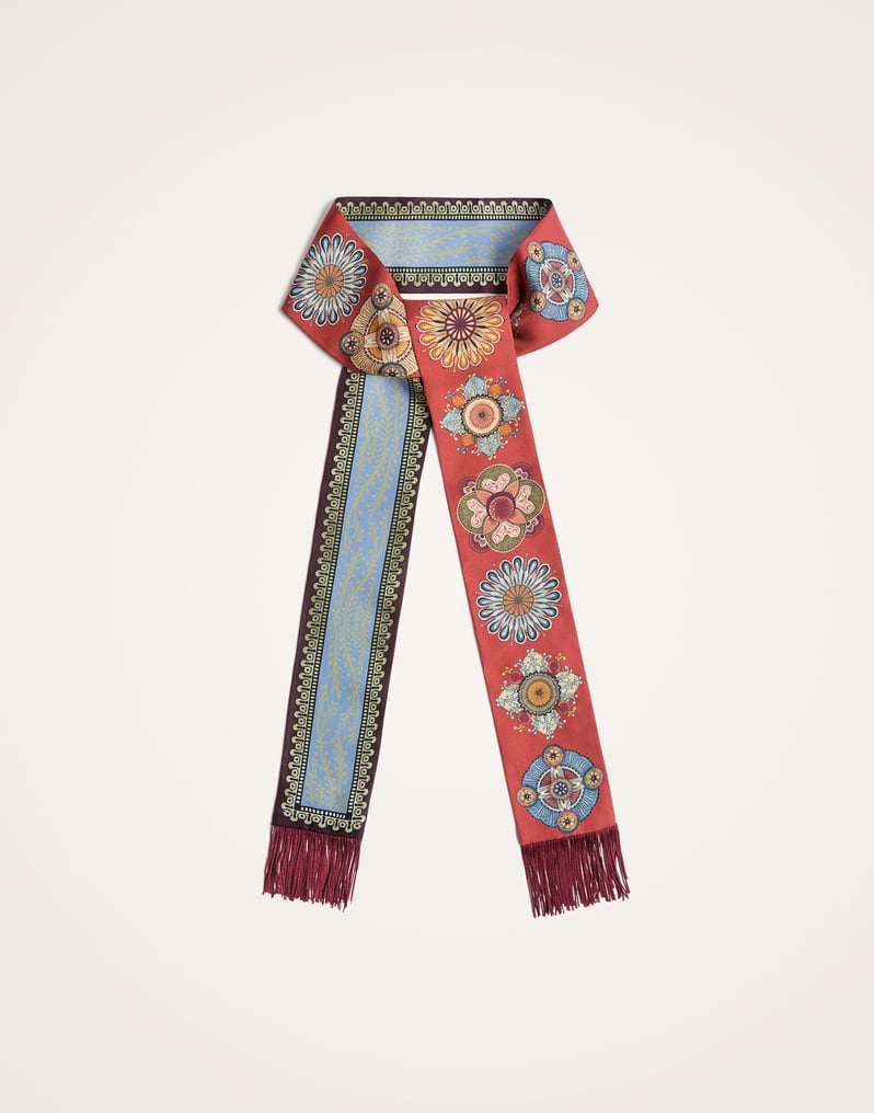 La DoubleJ Skinny Scarf La DoubleJ Skinny Scarf Nucleus Placée Rust SCA0075SIL006NUC06OR04
