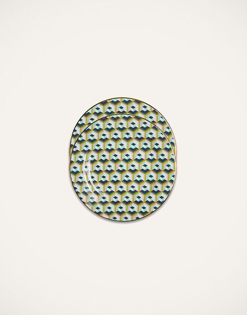 La DoubleJ Dessert Plate Set of 2 La DoubleJ Dessert Plate Set of 2 Cubi Verde DIS0048CER001CUB0007