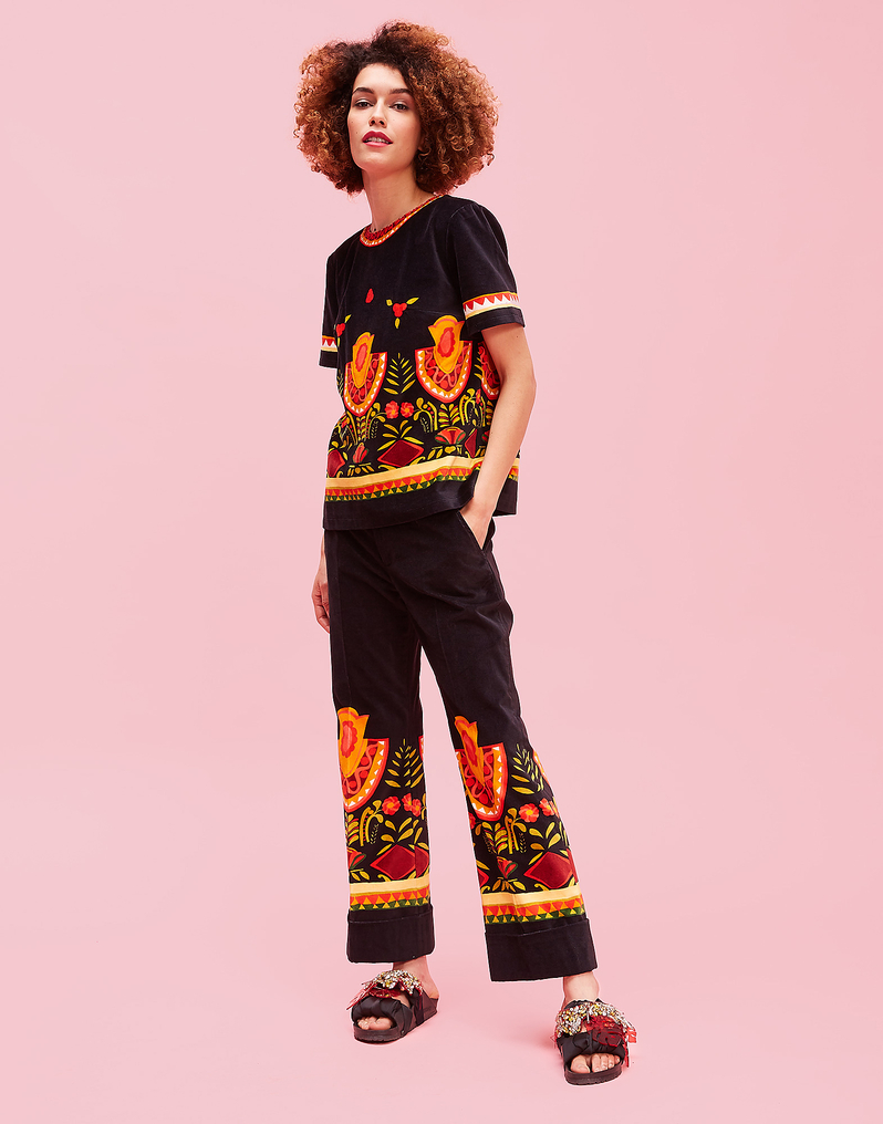 LaDoubleJ Messico Nero The Jazzy Tee LaDoubleJ Messico Nero The Jazzy Tee Messico Nero SHI0014VEL001MEX0002